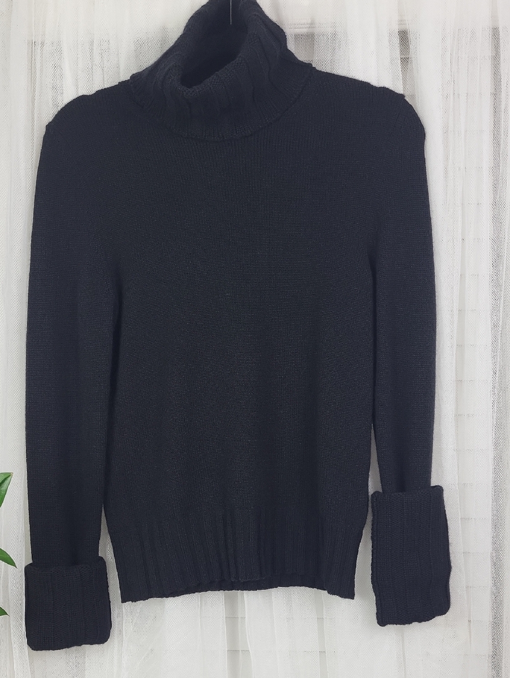 G Label Goop Akshay chunky collar and‎ cuff turtleneck 100% cashmere. Size M - Picture 3 of 15